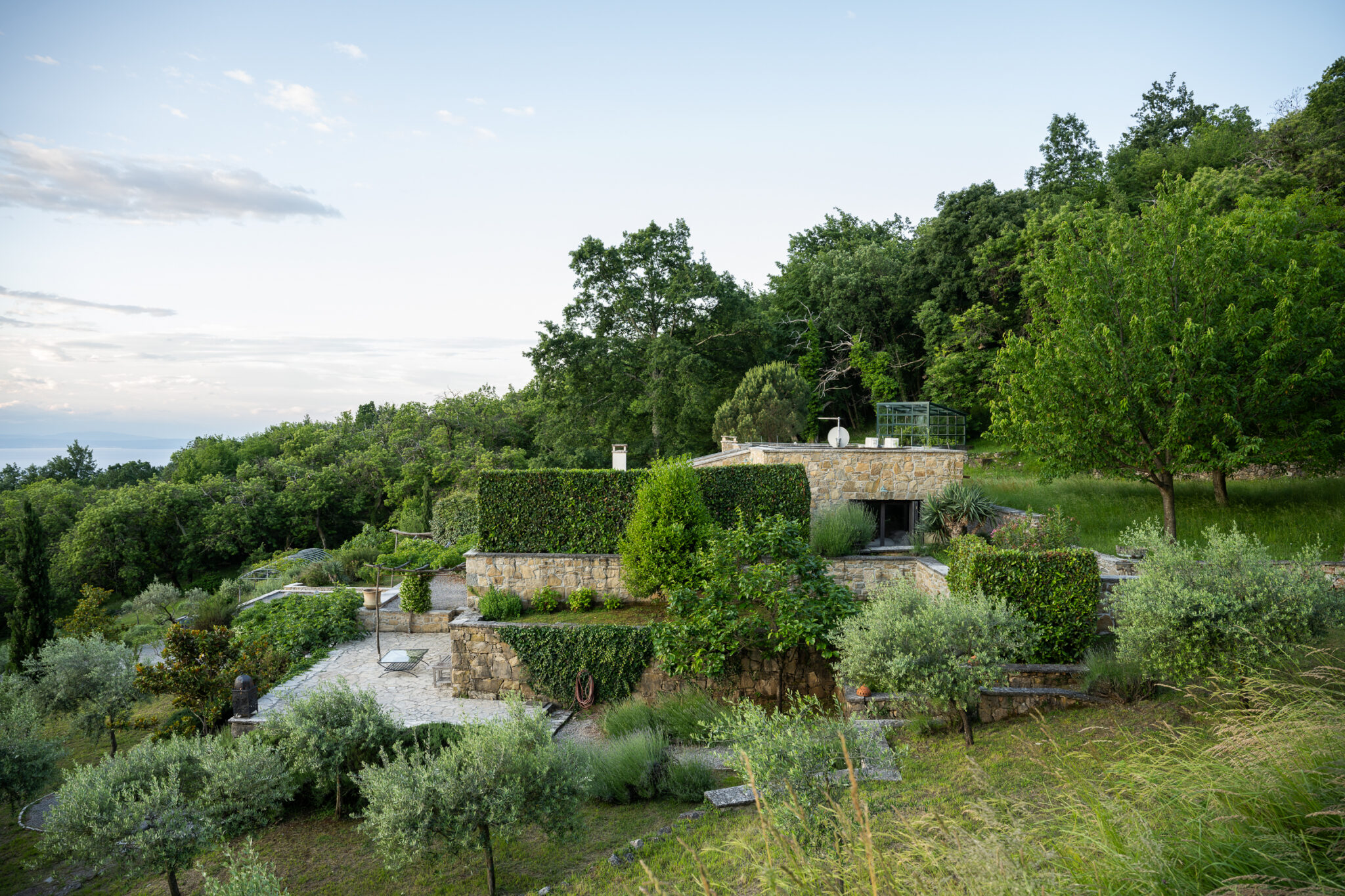 Villa Evelina im Garten